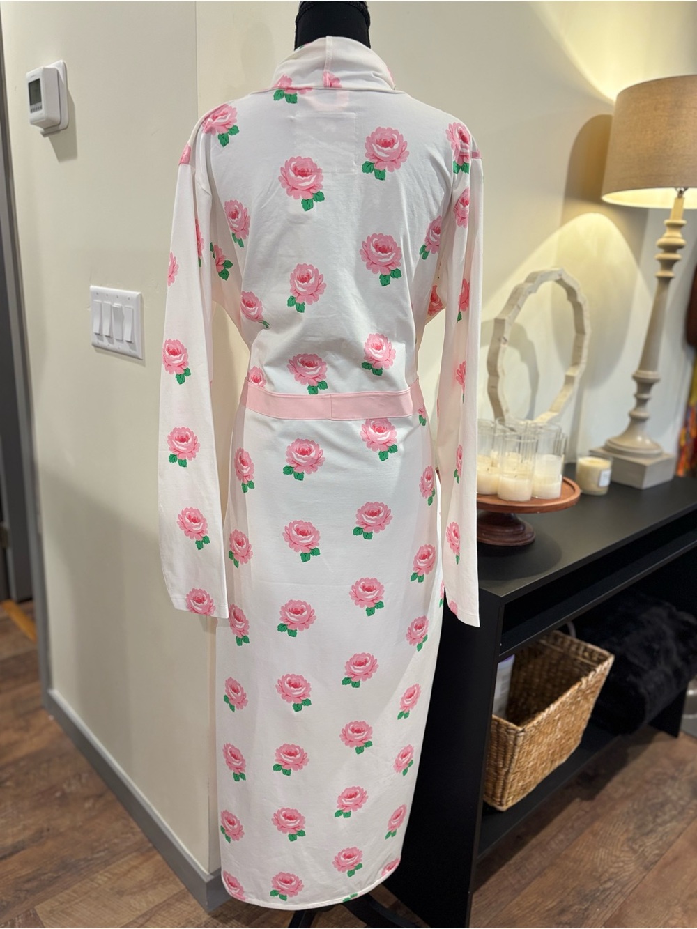 NWT Monica + Andy Printed Organic Lounge Robe XL - Picture 2 of 5